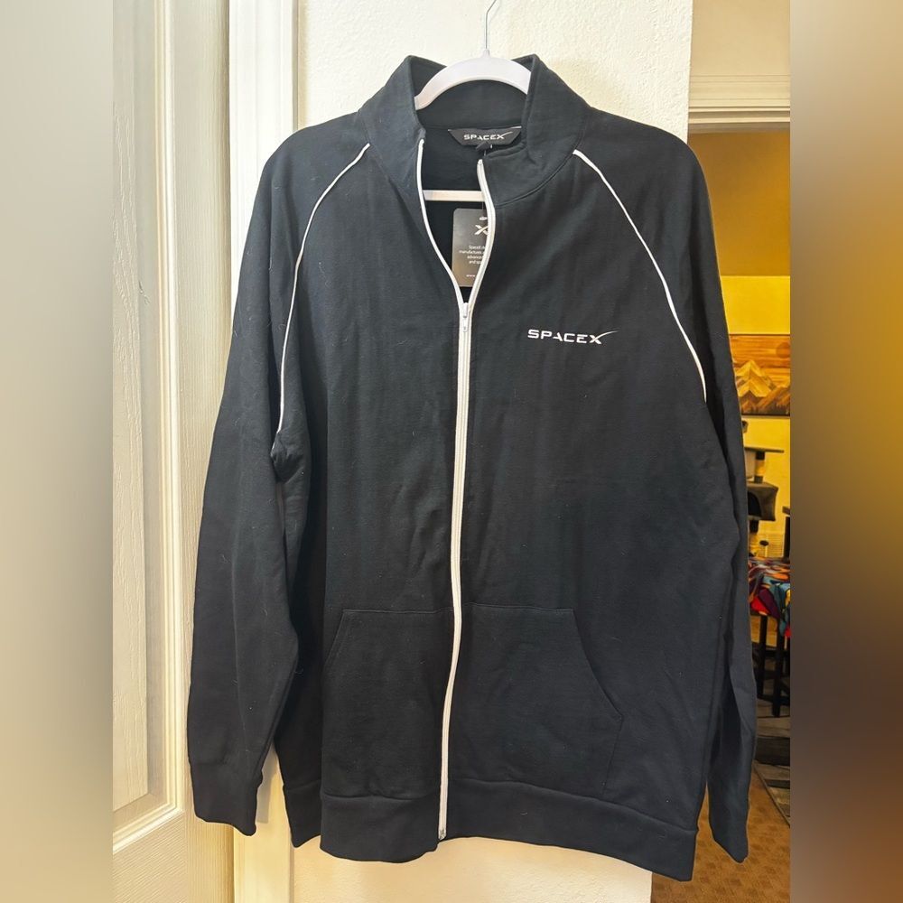 SpaceX Black Men's Sweater